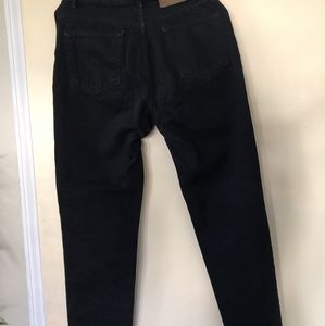 Black high waisted jeans